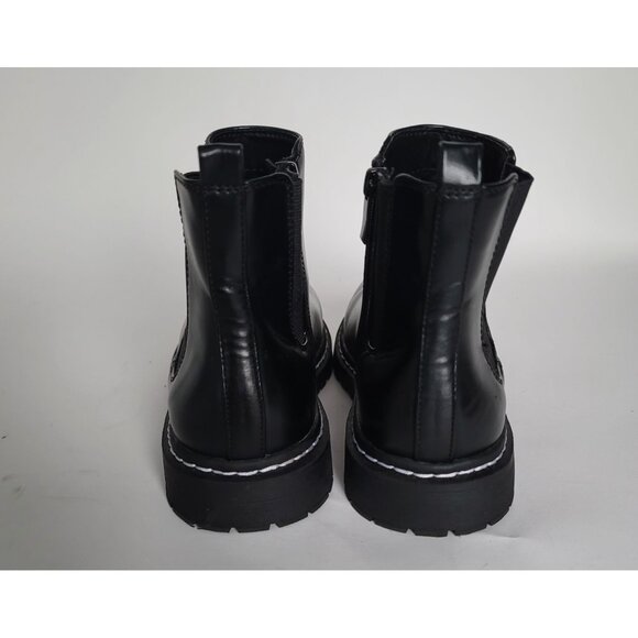 Torrid Black Faux Leather Chelsea Bootie (WW). Size 8WW - Picture 4 of 11